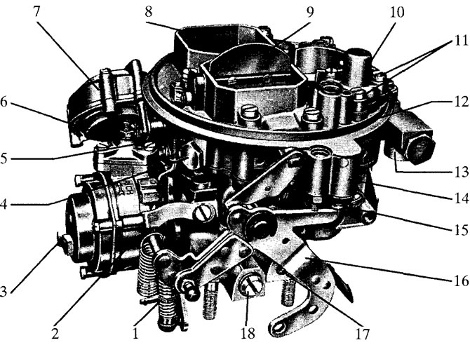 Устройство карбюраторов Zenith 35/40 INAT (Карбюраторы фирмы Pierburg ...