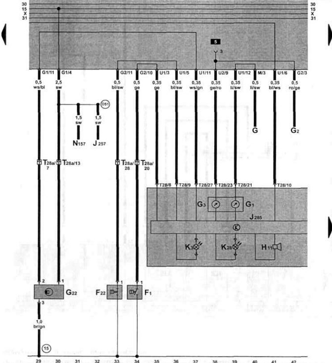 Указатель уровня топлива, уровня и температуры охлаждющей жидкости (с ...
