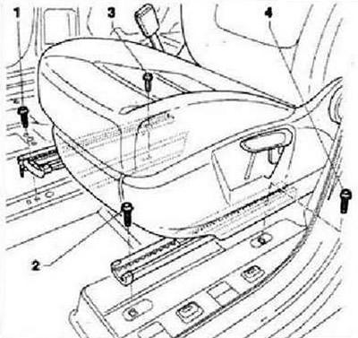 фольксваген поло как снять сидения