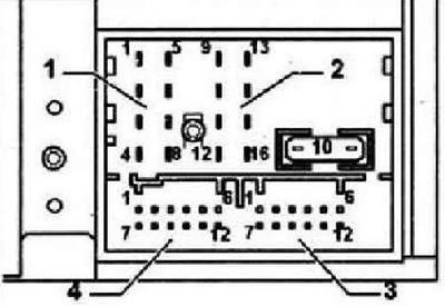 Rcd 300 подключение вне авто