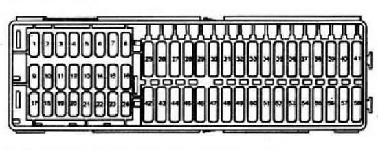 Схема предохранителей в фольксвагене тигуане