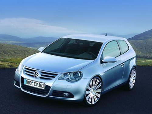 Судя по этому рендеру, новый Golf будет трёхдверным вариантом Volkswagen Eos. Мягко говоря, верится…