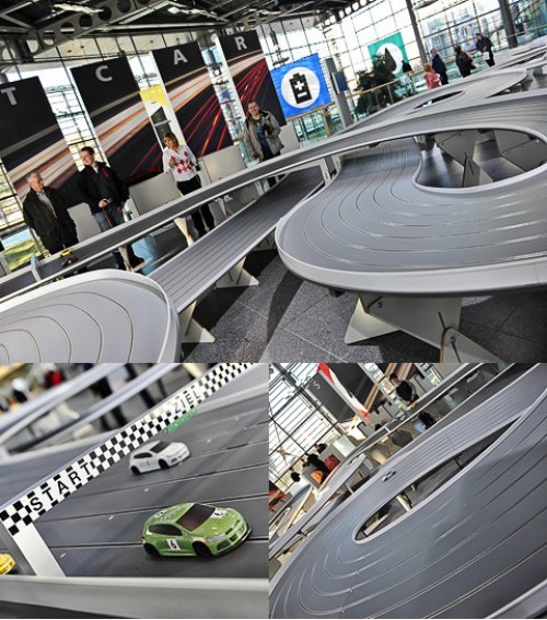 Еще одно развлечение — дистанционно-управляемые машинки Slot Cars. Одно отличие от привычных…