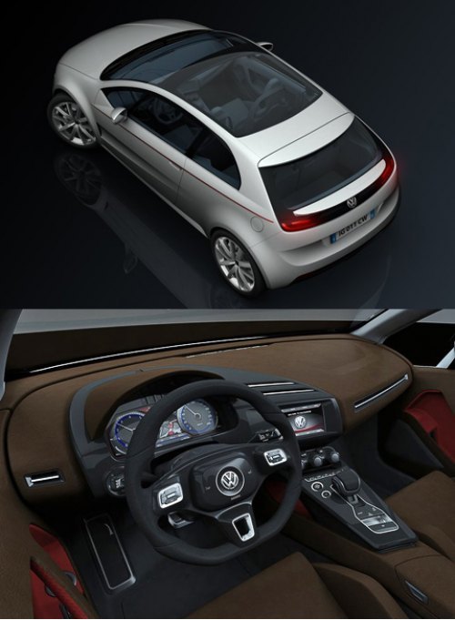 Интерьер концепта Volkswagen Tex итальянцы, как и в случае с прототипом Go!, разрабатывали…
