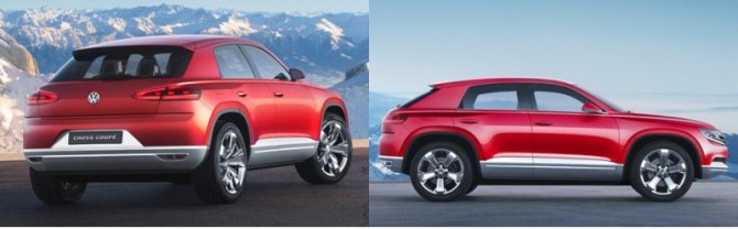 Поговаривают, что шоу-кар Volkswagen Cross Coupe является прототипом нового поколения кроссовера…