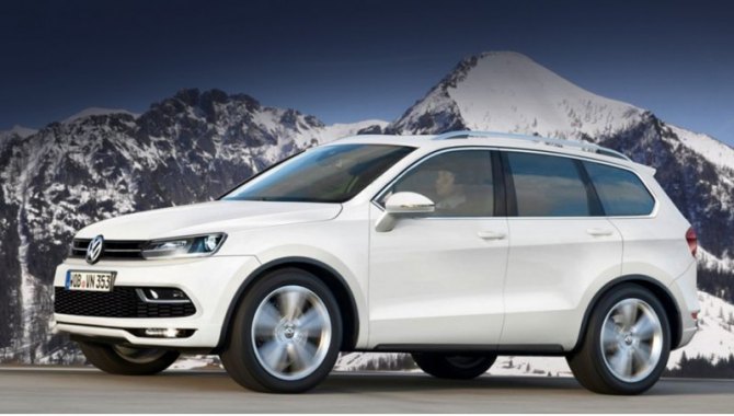 Пока официальных изображений нового внедорожника Volkswagen нет. Перед вами один из рендеров,…