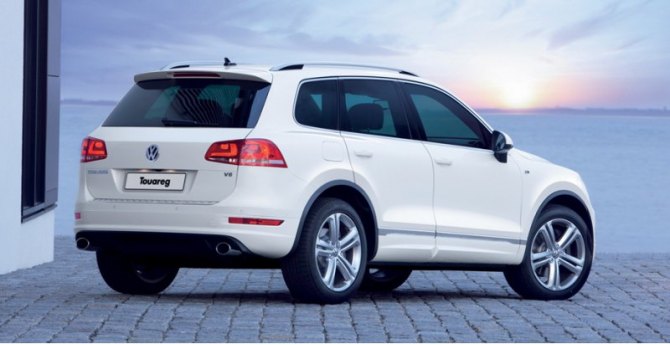 Кроссоверы Volkswagen Tiguan и Touareg получили пакет R-Line