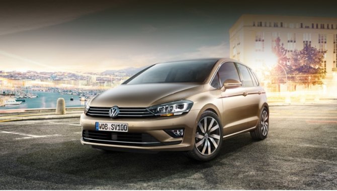 Серийный субкомпактвэн Golf Sportsvan практически не отличить от образца, показанного в сентябре…