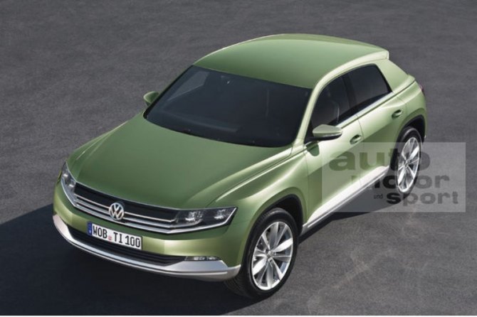 Не совсем понятно, как Volkswagen намерен разводить две схожие модели — Tiguan Coupe и T-Roc, у…