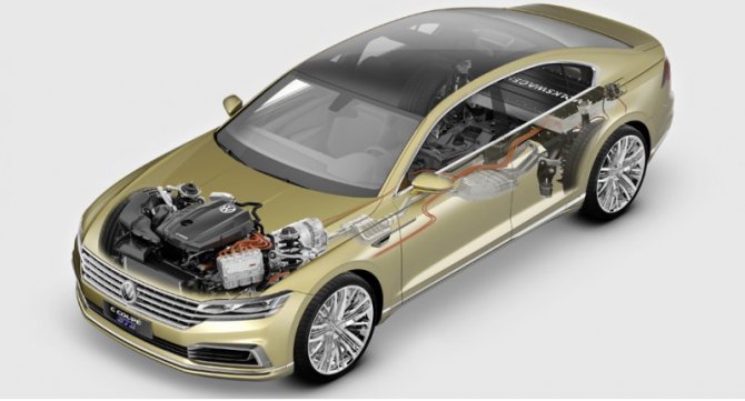 В движение C Coupe GTE приводит гибридная установка, состоящая из 210-сильной «турбочетверки» 2.0…