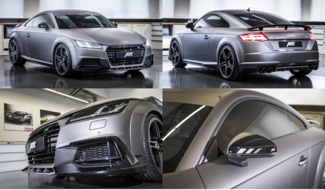 Там же, на фестивале, ателье ABT представило форсированную версию Audi TT. Двухлитровый агрегат…