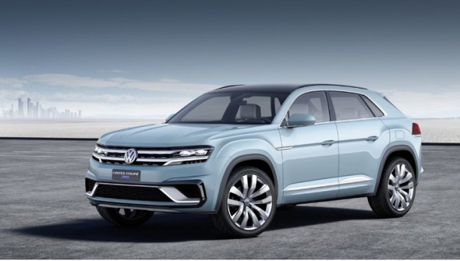 Концепт Cross Coupe GTE можно считать стилистическим предшественником Тигуана Coupe, но размеры…