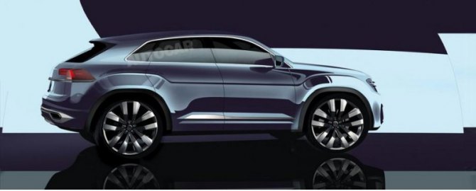 Так Tiguan Coupe R может выглядеть по мнению издания Autocar. Кстати, купе будет отличаться от…