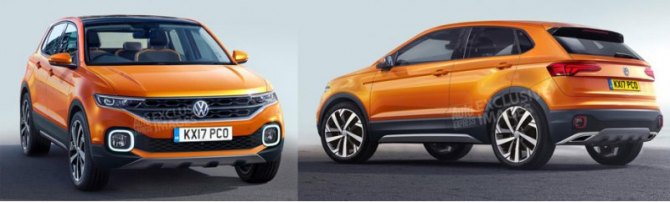 Грубо говоря, Volkswagen T-Cross будет внедорожной версией хэтчбека Polo с оригинальными…