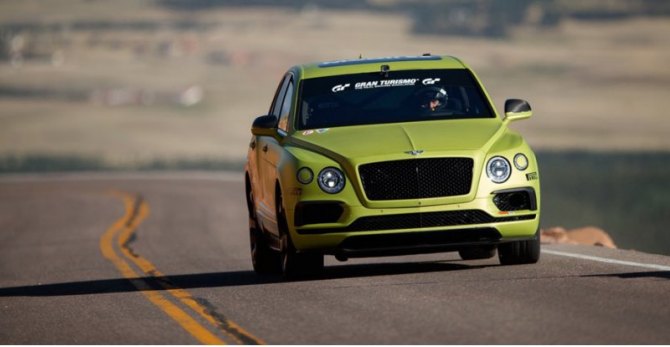 Кроссовер Bentley Bentayga для гонки был специально подготовлен, но строго в рамках правил,…
