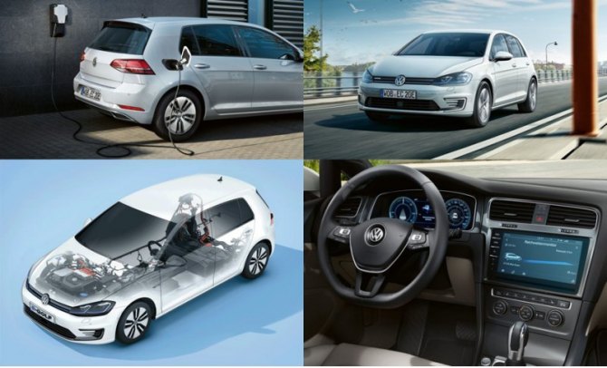 Хэтчбек e-Golf на данный момент это: электромотор на 136 л.с. и 290 Н·м, разгон с места до сотни за…