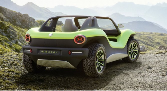 По замыслу компании, ID. Buggy — наглядная демонстрация гибкости «тележки» MEB, пригодной как для…