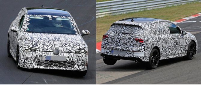 А это летит по Нюрбургрингу Golf GTI 2020 года. По неофициальным данным, модель сохранит верность…