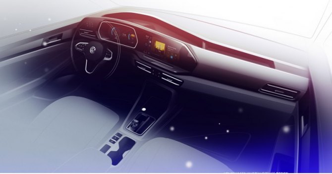 Цифровой Innovision Cockpit, в стиле «восьмого» Гольфа (но без простого переноса дизайна), по…