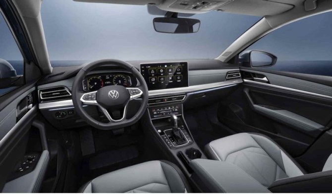 Интерьер обновленного Volkswagen Lavida
