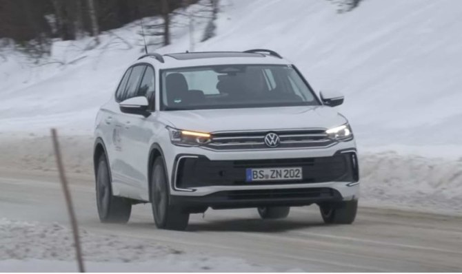 Новый Volkswagen Tiguan вывели на финальные тесты (видео)