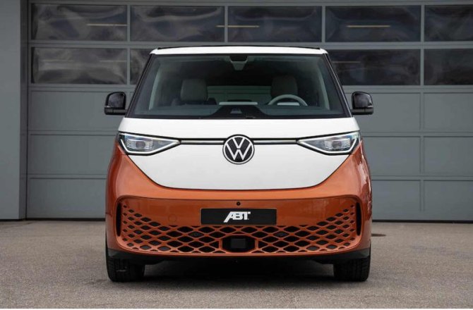 ABT установила на Volkswagen ID.Buzz солнечные панели (фото)