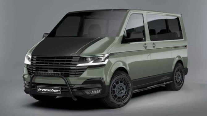 Немецкое ателье Irmscher превратило VW Transporter в удобный кемпер: фото