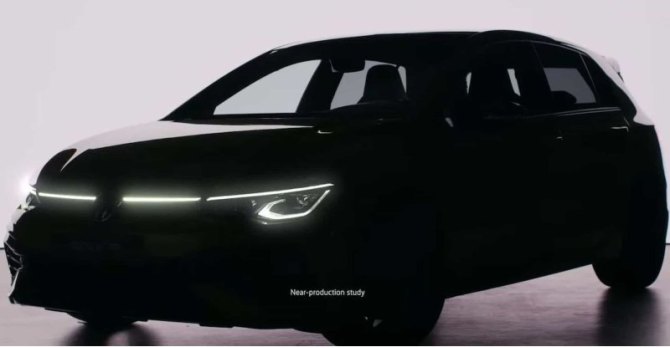 VW представит особенный Golf в конце мая: фото и видео
