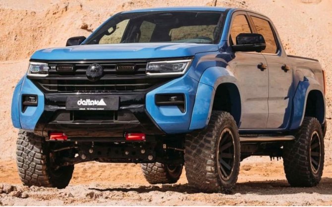 Пикап Volkswagen Amarok сделали выше и проходимее