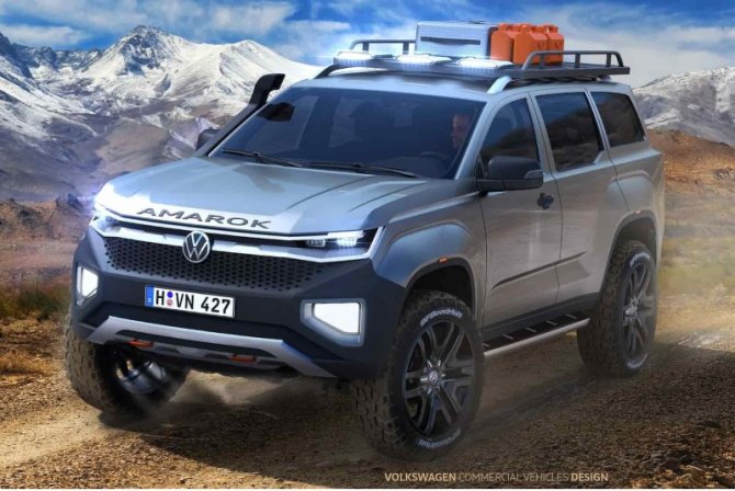 Volkswagen собирается выпустить новый внедорожник, который отберет покупателей у Toyota 4Runner