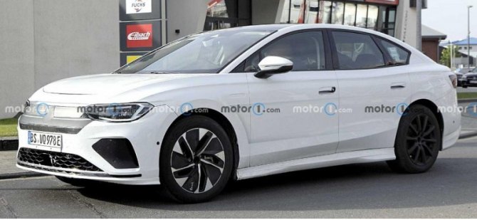 Компания Volkswagen тестирует роскошный электромобиль Aero B