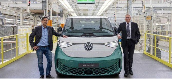 Компания VW запускает производство электрического автобуса ID. Buzz