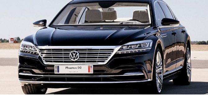 Отмененный седан Volkswagen Phaeton D2 второго поколения разработан для двигателя W12