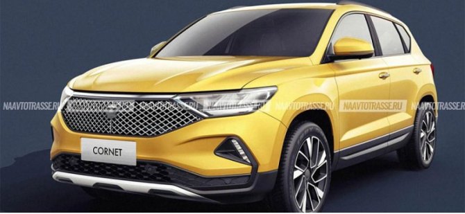 Новый ГАЗ «Корнет» 2022-2023 года на платформе VOLKSWAGEN показан на первых рендерах