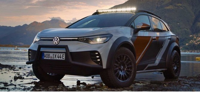 Компания Volkswagen представила новый автомобиль для бездорожья кроссовер ID.Xtreme