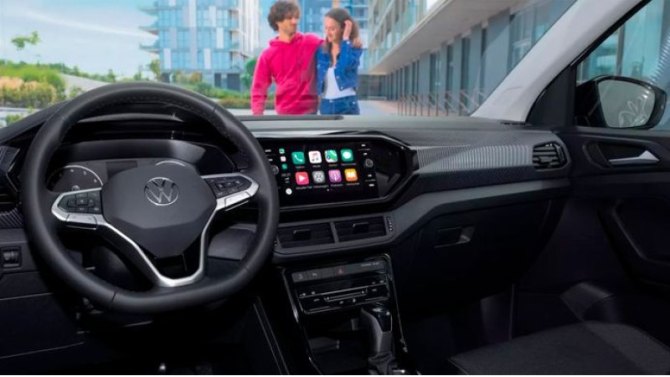 В салоне есть эксклюзивная тканевая обивка Clic2Go, черно-серые декоративные вставки Clic2Go для…