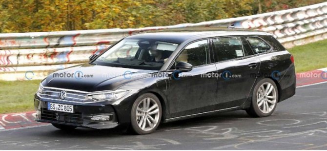 На тестах замечен прототип обновленного Volkswagen Passat