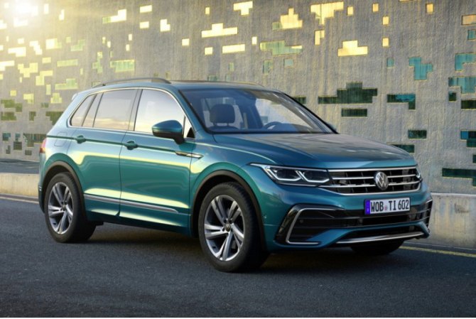 Представить Volkswagen Tiguan третьего поколения немцы могут в 2024 году.