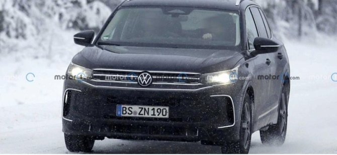 Volkswagen вывела на тесты кроссовер Volkswagen Tiguan нового поколения