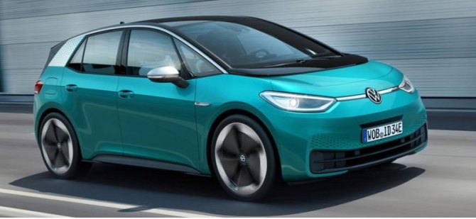 В РФ начались продажи электрифицированных хэтчбеков Volkswagen ID.3 по цене от 2,47 млн рублей