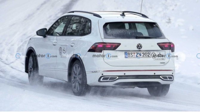 Volkswagen оценивает пробные автомобили Tiguan с прошлого года, хотя мы не можем сказать, когда…