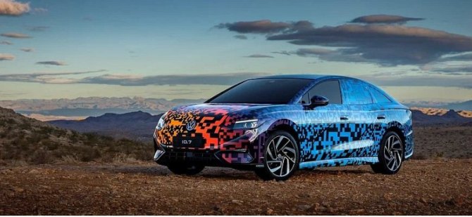 Компания Volkswagen анонсировала новый электрический седан Volkswagen ID.7