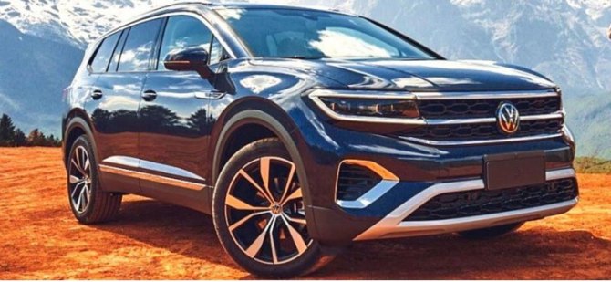 В РФ начались продажи нового 3-рядного кроссовера Volkswagen Talagon из КНР за 5,1 млн рублей