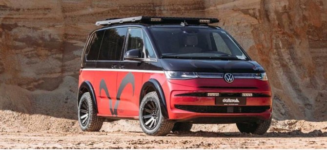Тюнер Delta4x4 представит модернизированную версию VW Multivan T7