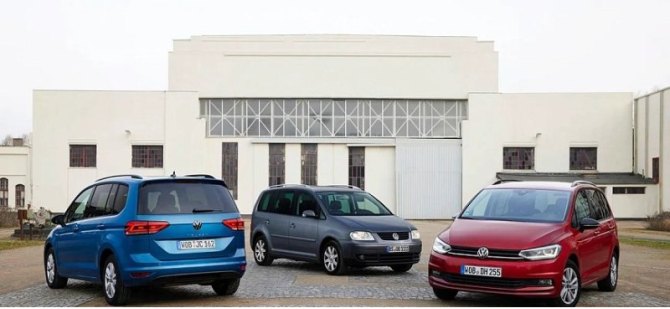 Компания Volkswagen обновила минивэн Volkswagen Touran в честь его 20-летия