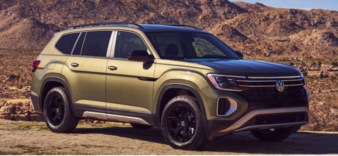 Volkswagen опубликовала цену на кроссовер Volkswagen Atlas 2024 модельного года