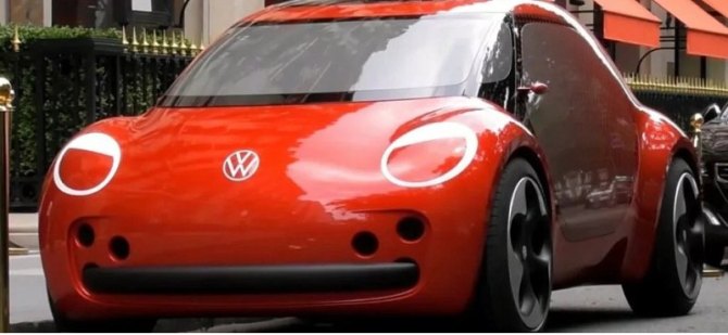 Электрический концепт Volkswagen Beetle неожиданно появился в Париже