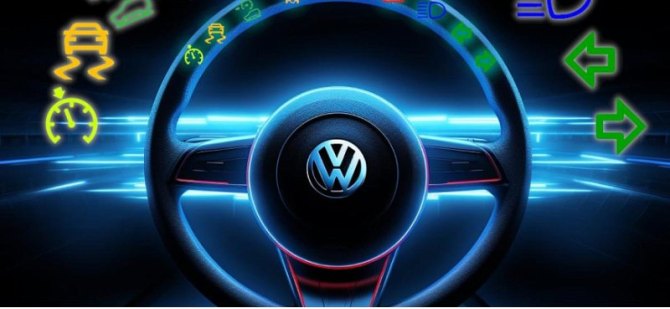 Компания Volkswagen получила патент на руль со встроенными кнопками
