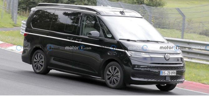 Тизер Volkswagen California T7 демонстрирует всплывающую крышу перед дебютом 24 августа 2023 года