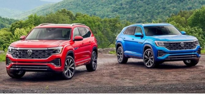 Volkswagen Atlas и Atlas Cross Sport 2024 года отзывают из-за риска взрыва и возгорания двигателя